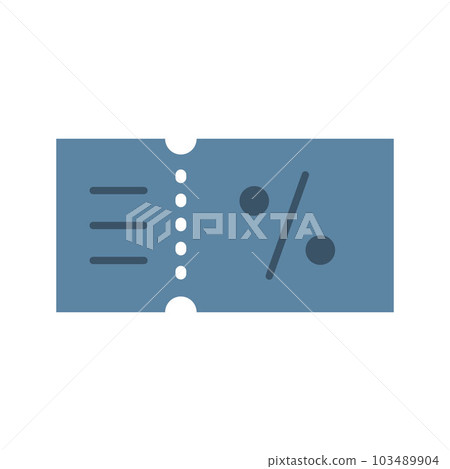 Discount icon vector image. 103489904