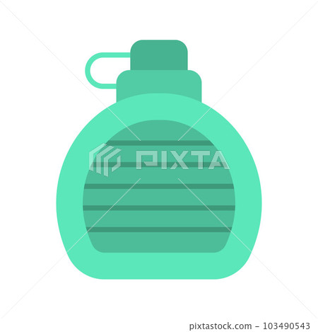 Canteen icon vector image. 103490543