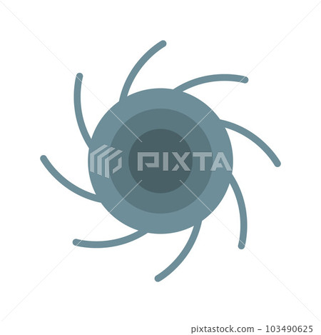 Black Hole icon vector image. 103490625