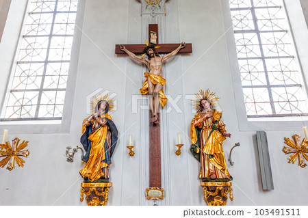 Wildsteig church, bavaria, germany Wildsteig church, bavaria, germany 103491511