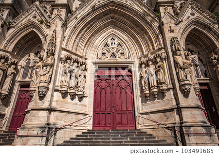 Our Lady of the Children basilica, Chateauneuf sur Cher, France Our Lady of the Children basilica, Chateauneuf sur Cher, France 103491685