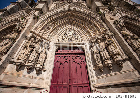 Our Lady of the Children basilica, Chateauneuf sur Cher, France 103491695