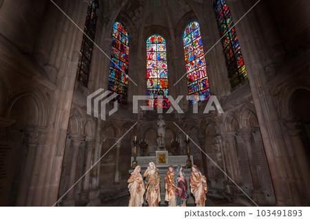 Saint Julian cathedral, Le Mans, Sarthe, France Saint Julian cathedral, Le Mans, Sarthe, France 103491893