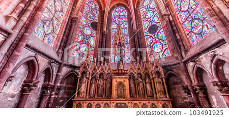 Saint Julian cathedral, Le Mans, Sarthe, France 103491925