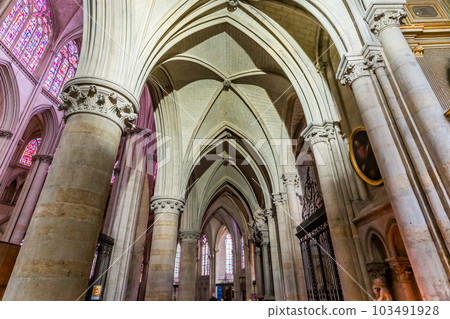 Saint Julian cathedral, Le Mans, Sarthe, France Saint Julian cathedral, Le Mans, Sarthe, France 103491928