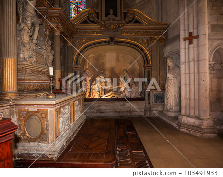 Saint Julian cathedral, Le Mans, Sarthe, France Saint Julian cathedral, Le Mans, Sarthe, France 103491933