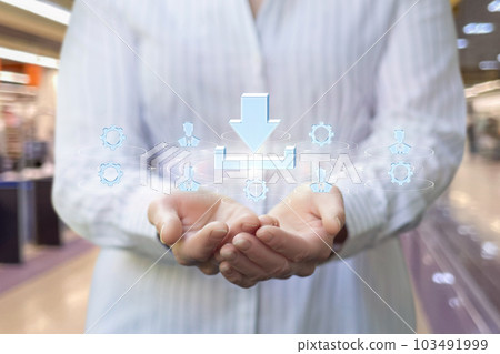 Shows the structure of downloading information. 103491999