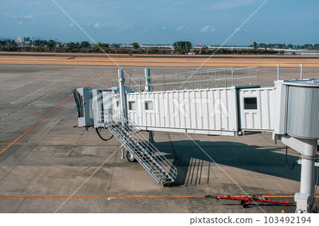 [#Sendai Airport] Boarding bridge 103492194