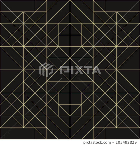Gold black luxury abstract geometry invitation card. Gold black luxury abstract geometry invitation card. 103492829