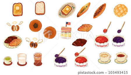 適合搭配麵包的飲品套裝 103493415