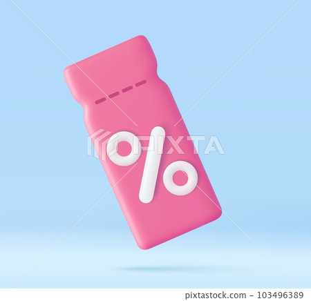 Voucher card cash back template design with coupon code promotion 103496389