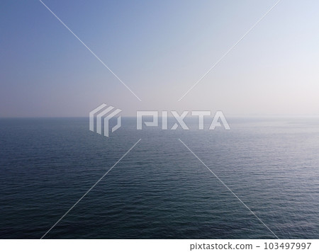 Walkway along coastline with sea cliff .Beautiful landscape beach sea and sand Walkway along coastline with sea cliff .Beautiful landscape beach sea and sand 103497997