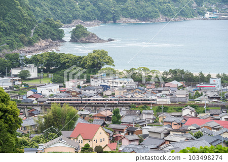 [紀勢本線] 特急南紀經過安石川 103498274