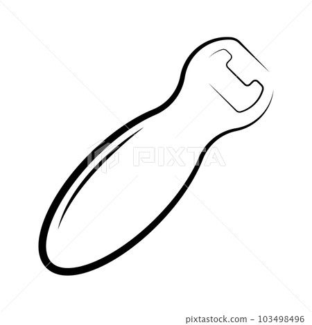 bottle opener icon vector illustration design 103498496