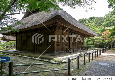 保留著舊武藏野國風貌的平安寺佛堂 103498631