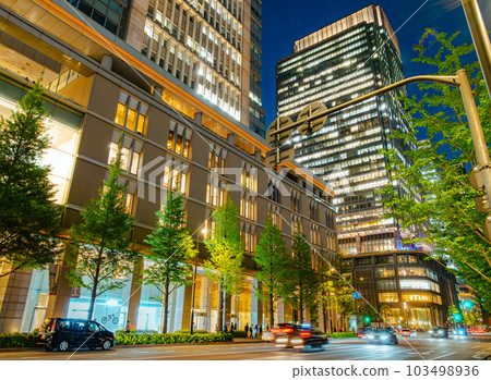 東京丸之內夜景 東京丸之內夜景 103498936