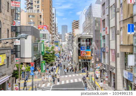 神奈川縣川崎市的城市風光武藏溝口站 103499135