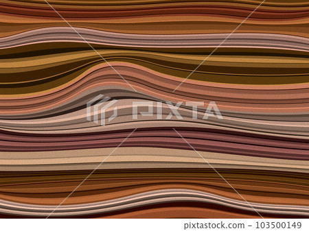 Cross-sectional image of the stratum Brown irregular wavy stripes 103500149