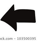 arrow point left 103500395