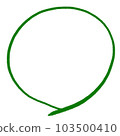 green circle 103500410