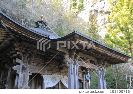 Shikoku Sacred Ground No. 45 Fudasho "Iwaya-ji" Daishido 103500716