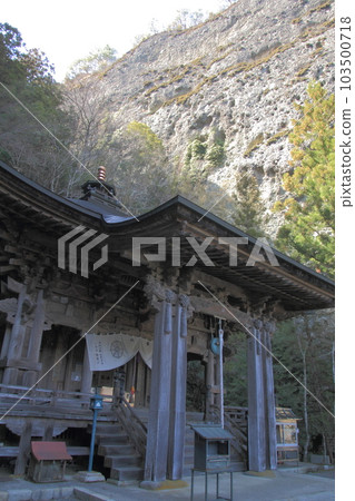 Shikoku Sacred Ground No. 45 Fudasho "Iwaya-ji" Daishido 103500718