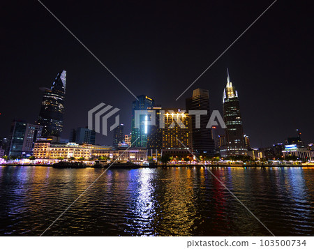 胡志明西貢河遊船雄偉西貢和摩天觀景台 胡志明西貢河遊船雄偉西貢和摩天觀景台 103500734