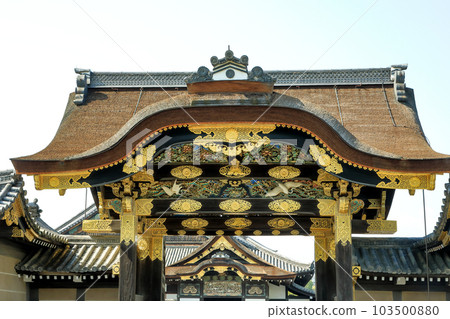 World Heritage Kyoto Nijo Castle Karamon Gate World Heritage Kyoto Nijo Castle Karamon Gate 103500880