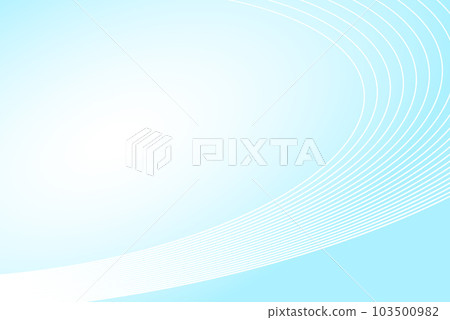 淺藍色抽象背景光和曲線 103500982