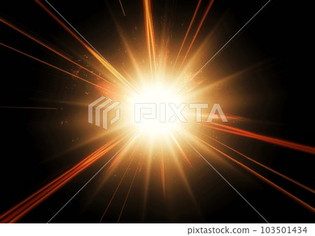 爆炸的五顏六色的光芒 103501434