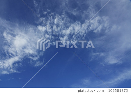 夏日清晨的天空,白雲在藍天中蔓延・Sky main・220730am 夏日清晨的天空,白雲在藍天中蔓延・Sky main・220730am 103501873