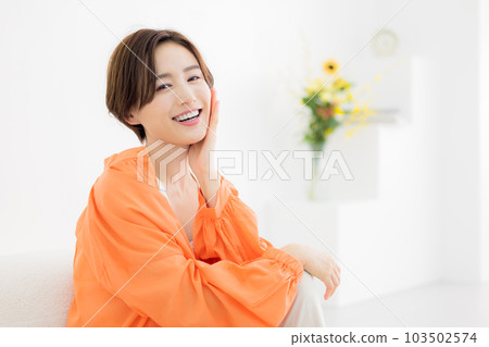 Beauty image female portrait 103502574