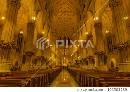 Church in New York (St. Patrick's Cathedral) Church in New York (St. Patrick's Cathedral) 103503389