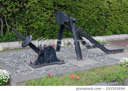 禦鐵通舊五日市鐵道紀念碑 103503694