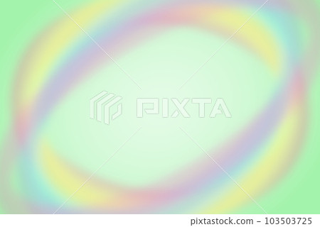 Abstract background of yellow-green pastel colors Rainbow ring Abstract background of yellow-green pastel colors Rainbow ring 103503725