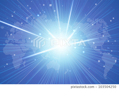 World map and diffuse light background 103504250