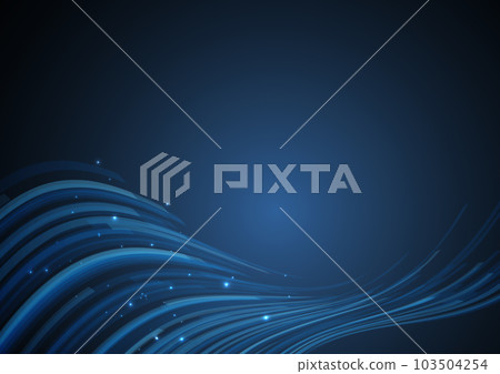 blue dark wave blue dark wave 103504254