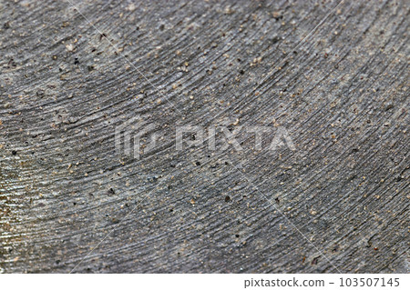 The surface of Tanegashima-style pottery with a rough, rugged gray-brown rustic Jomon-style striped pattern. 103507145