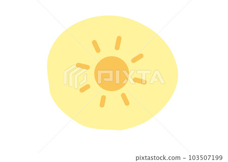 太陽的插圖 太陽的插圖 103507199