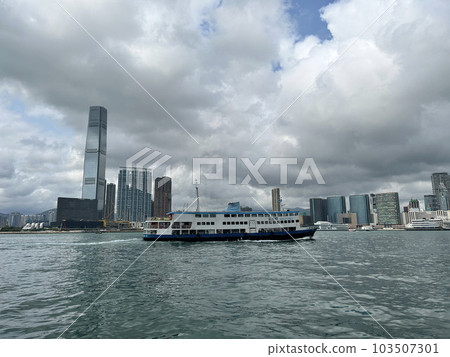 Hong Kong skyline really is one of the most beautiful in the world. Dotted with a multitude of skyscrapers and framed by verdant hills and mountains, it really can take your breath away. Hong Kong skyline really is one of the most beautiful in the world. Dotted with a multitude of skyscrapers and framed by verdant hills and mountains, it really can take your breath away. 103507301