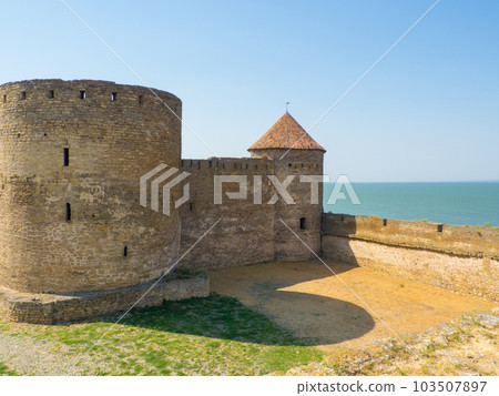 Ruins of the citadel of the Bilhorod-Dnistrovskyi fortress Ruins of the citadel of the Bilhorod-Dnistrovskyi fortress 103507897