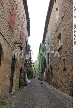 Old town of Cordes-sur-Ciel, a picturesque village in France Old town of Cordes-sur-Ciel, a picturesque village in France 103509242