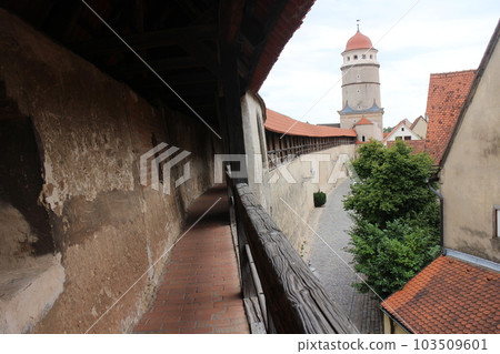 Old town and ramparts of Nordlingen, Germany 103509601