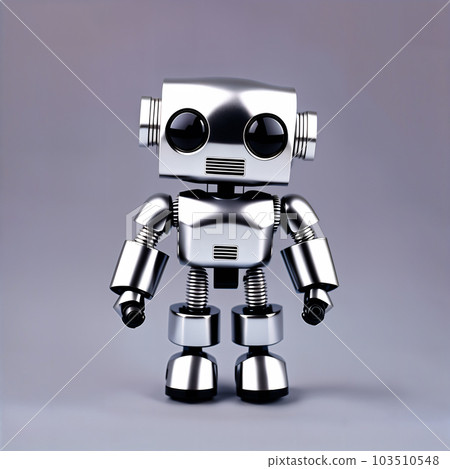 Chibi-Robo 1 人工智能生成的圖像站著不動，看著你 103510548