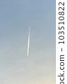 Nara sky and contrails 103510822