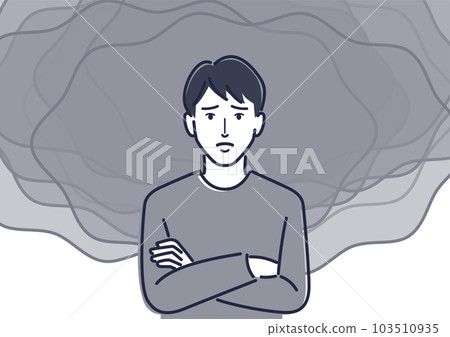 man with stress 103510935