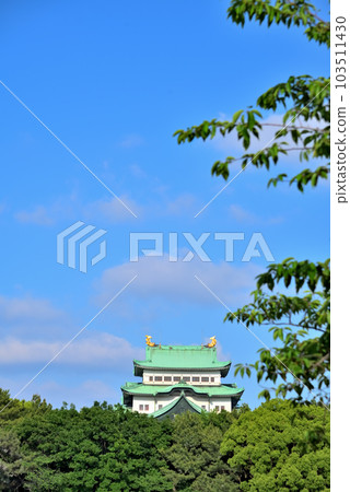 《愛知縣》 翠綠的名古屋城 《愛知縣》 翠綠的名古屋城 103511430