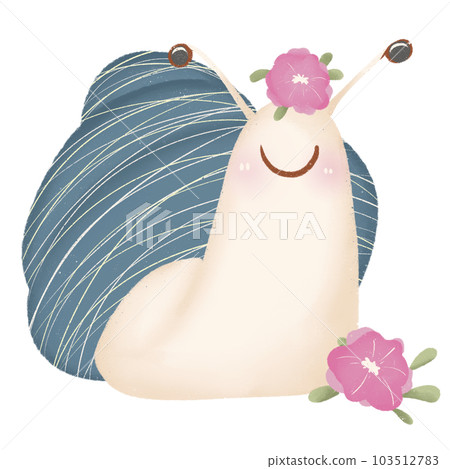 cute snail 103512783