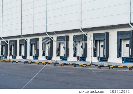Exterior of the storage at evening. 103512921
