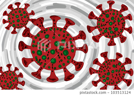 Virus. VIrus illustration. Virus 3d rendering of a virus. Microbiology And Virology Concept. Ebola. Coronavirus. Medical concept. Illustration. Covid 19 or flu or monkeypox 3d. Virus. VIrus illustration. Virus 3d rendering of a virus. Microbiology And Virology Concept. Ebola. Coronavirus. Medical concept. Illustration. Covid 19 or flu or monkeypox 3d. 103513124